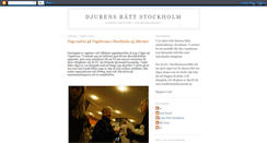 Desktop Screenshot of djurensrattstockholm.blogspot.com