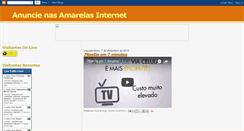 Desktop Screenshot of anuncie-amarelasinternet.blogspot.com