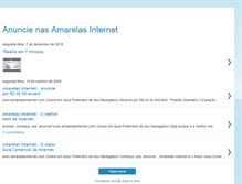 Tablet Screenshot of anuncie-amarelasinternet.blogspot.com