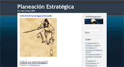 Desktop Screenshot of planeacion-estrategica.blogspot.com