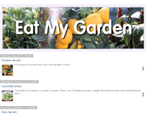 Tablet Screenshot of eat-my-garden.blogspot.com