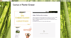 Desktop Screenshot of cactuspiantegrasse.blogspot.com