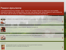 Tablet Screenshot of passionepicurienne.blogspot.com