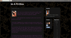 Desktop Screenshot of imafitdiva.blogspot.com