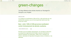 Desktop Screenshot of green-changes.blogspot.com