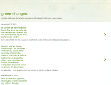 Tablet Screenshot of green-changes.blogspot.com