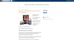 Desktop Screenshot of magazine-infonaturel.blogspot.com