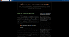 Desktop Screenshot of mestradocriticateatral.blogspot.com