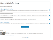 Tablet Screenshot of equinerehabservices.blogspot.com