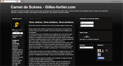 Desktop Screenshot of gilles-fortier.blogspot.com