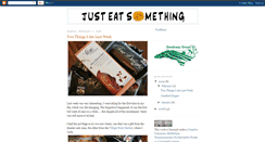 Desktop Screenshot of justeatsomething.blogspot.com