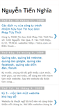 Mobile Screenshot of nguyentiennghia.blogspot.com