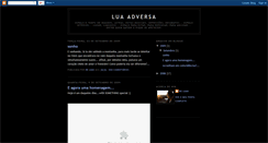 Desktop Screenshot of luadversa00.blogspot.com