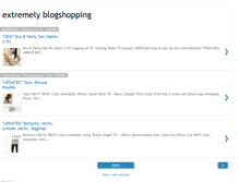 Tablet Screenshot of extremelyblogshopping.blogspot.com