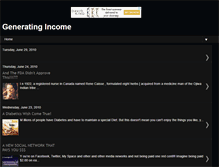 Tablet Screenshot of generating-income.blogspot.com