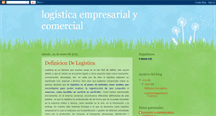 Desktop Screenshot of logisticaempresarialycomercial.blogspot.com