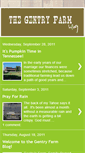 Mobile Screenshot of gentryfarm.blogspot.com