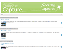 Tablet Screenshot of fleetingcaptures.blogspot.com