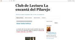 Desktop Screenshot of laencantadelpilarejo.blogspot.com