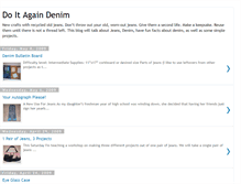 Tablet Screenshot of do-it-again-denim.blogspot.com