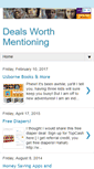 Mobile Screenshot of dealsworthmentioning.blogspot.com