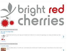 Tablet Screenshot of brightredcherries.blogspot.com