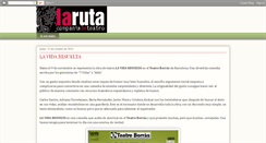 Desktop Screenshot of larutateatro.blogspot.com