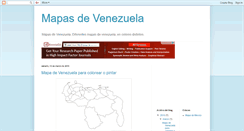 Desktop Screenshot of mapadevenezuela.blogspot.com