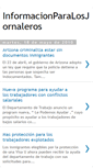 Mobile Screenshot of infoparalosjornaleros.blogspot.com