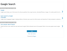 Tablet Screenshot of googlesearchthebest.blogspot.com