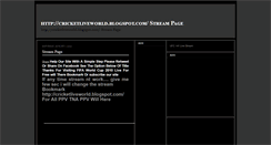 Desktop Screenshot of livestarplustv.blogspot.com