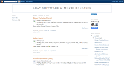 Desktop Screenshot of 0daysoftwarereleases.blogspot.com