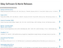 Tablet Screenshot of 0daysoftwarereleases.blogspot.com