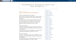 Desktop Screenshot of differencebetweenindycarandformula1.blogspot.com