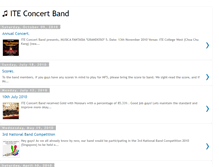 Tablet Screenshot of ite-concert-band.blogspot.com