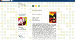 Desktop Screenshot of marie-stg2.blogspot.com