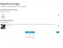 Tablet Screenshot of losinges.blogspot.com