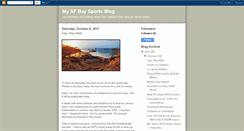 Desktop Screenshot of mysfsportsblog.blogspot.com