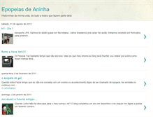 Tablet Screenshot of epopeiasdeaninha.blogspot.com