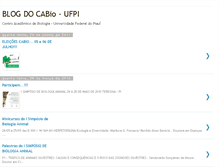 Tablet Screenshot of cabioufpi.blogspot.com