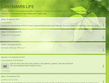 Tablet Screenshot of canyamarslife.blogspot.com