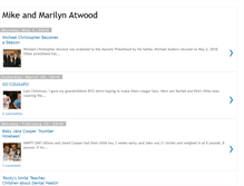Tablet Screenshot of marilynandmike.blogspot.com