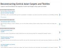 Tablet Screenshot of central-asian-carpets.blogspot.com