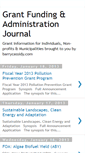 Mobile Screenshot of grantfundingjournal.blogspot.com