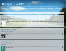 Tablet Screenshot of mnieto2009.blogspot.com