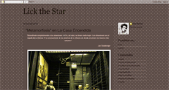 Desktop Screenshot of lickthestarlust.blogspot.com