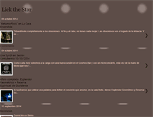 Tablet Screenshot of lickthestarlust.blogspot.com