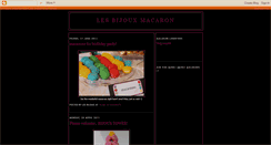 Desktop Screenshot of lesbijouxmacaron.blogspot.com