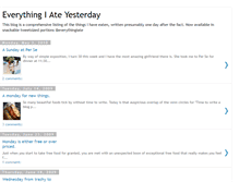 Tablet Screenshot of everythingiateyesterday.blogspot.com