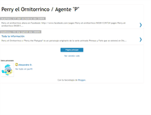Tablet Screenshot of perryelornitorrinco-agentep.blogspot.com